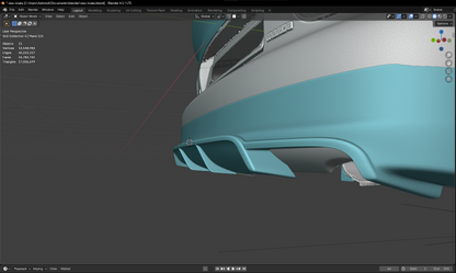 MX-5 NB Rear Diffuser